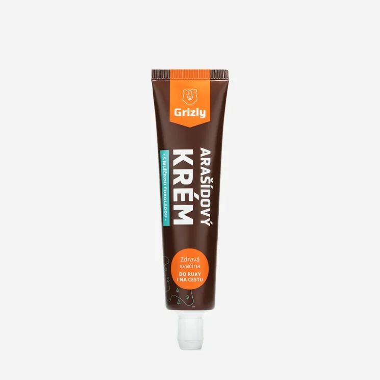 Arašidový krém s mliečnou čokoládou v tube