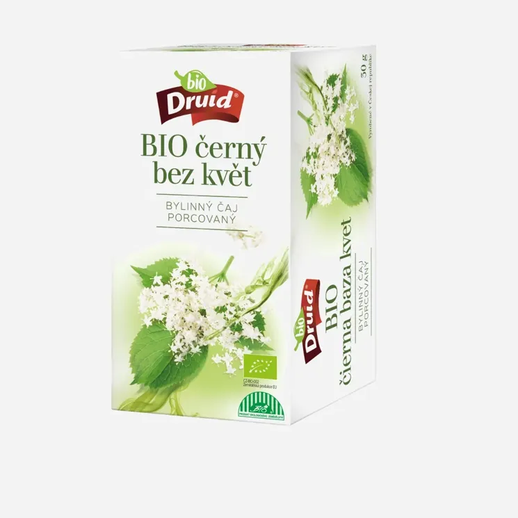 Bylinný čaj čierny bez - kvet BIO
