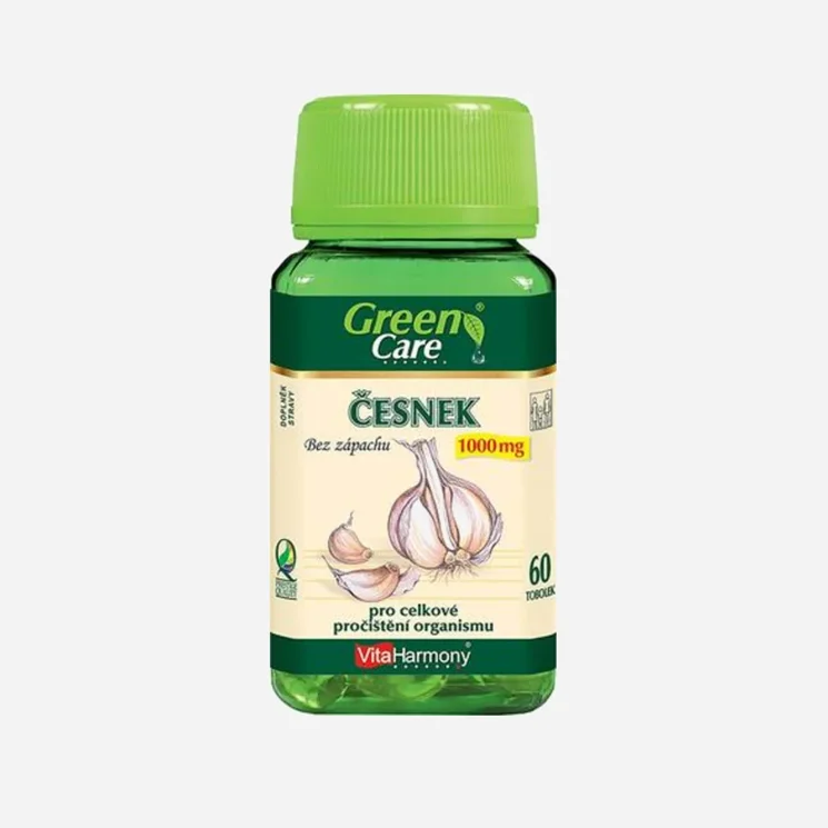 Cesnak 1000 mg 60 kapsúl