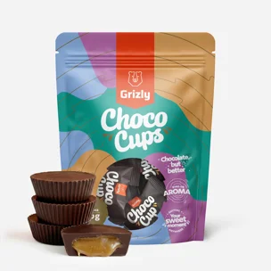 Choco Cups horká čokoláda & karamel