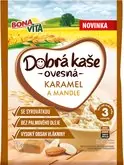 Bonavita Dobrá kaša ovsená so srvátkou karamel a mandle 55 g