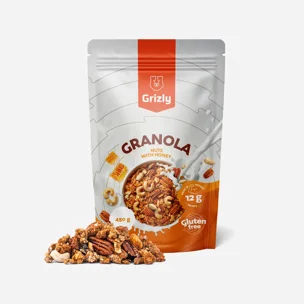Granola oriešková s medom