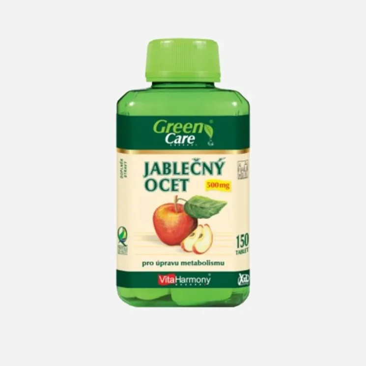 Jablčný ocot 500 mg - XXL economy balenie 150 tabliet