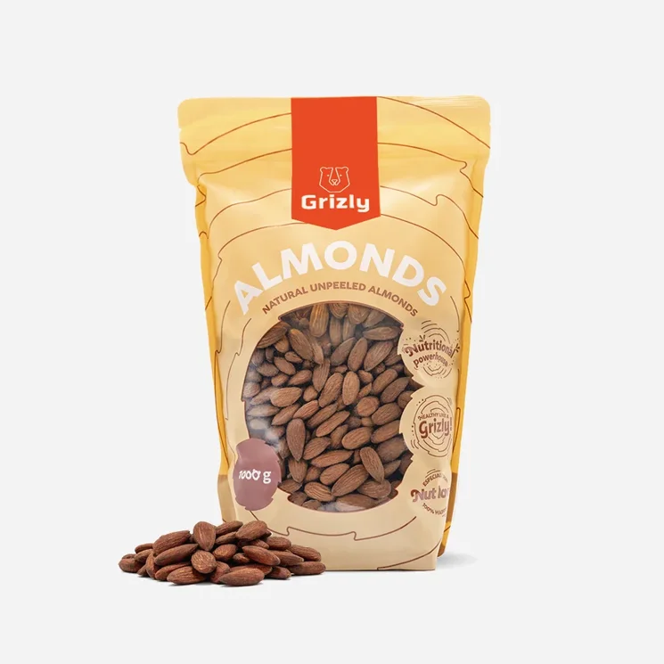 Mandle natural nelúpané