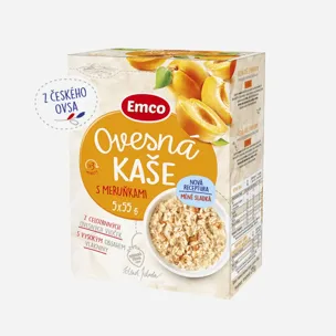 Ovsená kaša s marhuľami 5x55 g