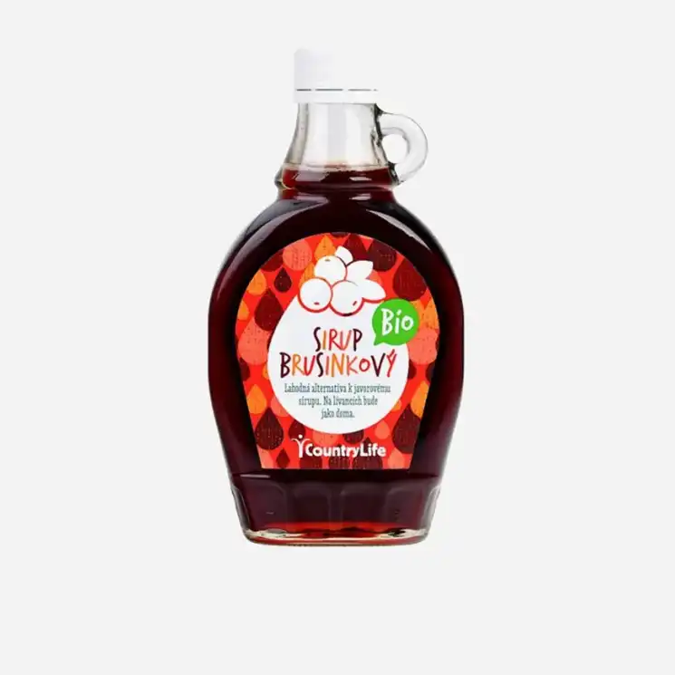 Sirup brusnicový BIO