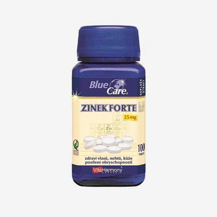 Zinok Forte 25 mg 100 tabliet