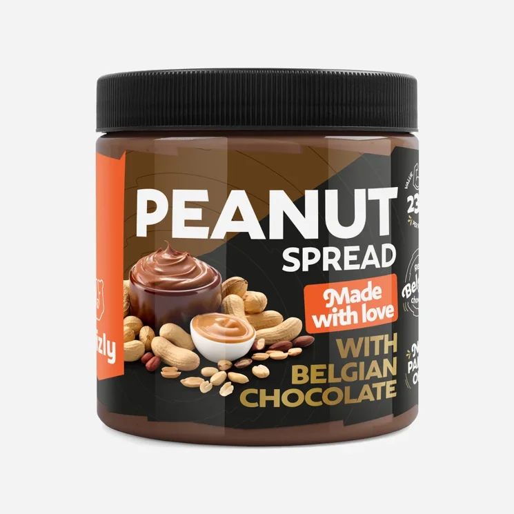 Arašidový krém s belgickou čokoládou