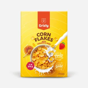 Corn Flakes obohatené vitamínmi a železom