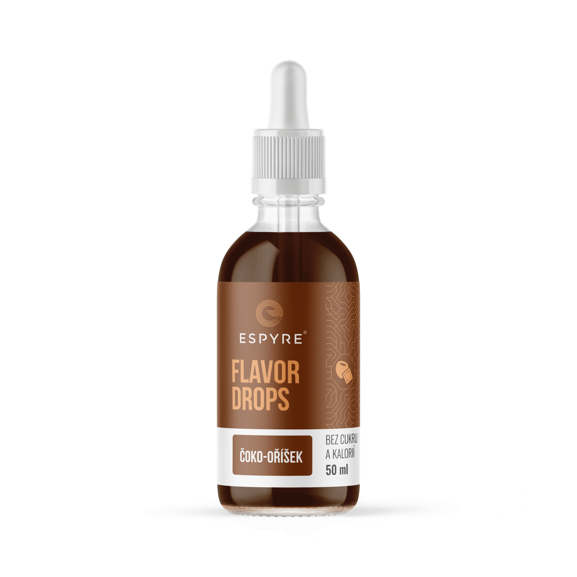 Espyre Flavor Drops čokoláda a lieskový oriešok 50 ml