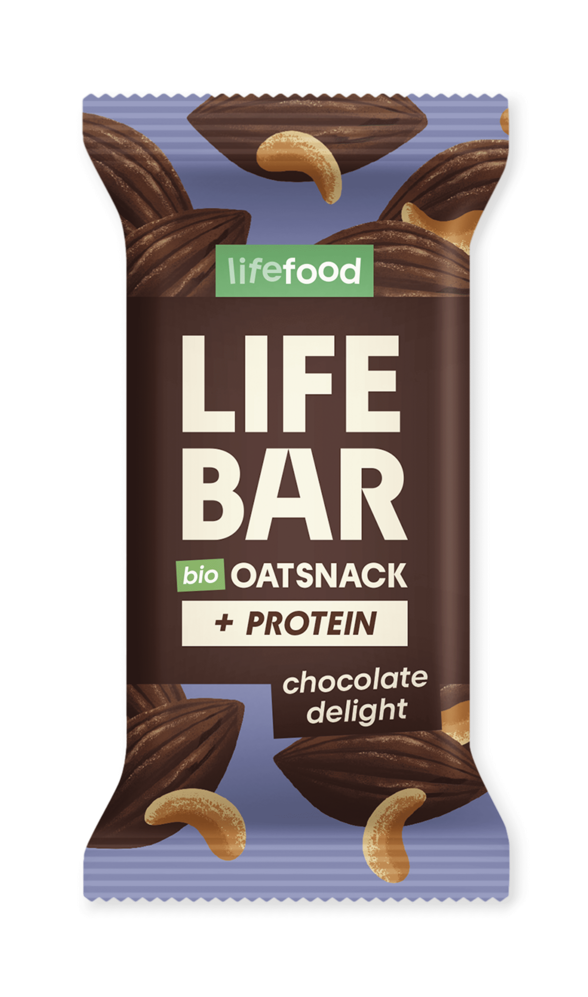 Lifefood Lifebar Oat snack proteín čokoládový BIO 40 g