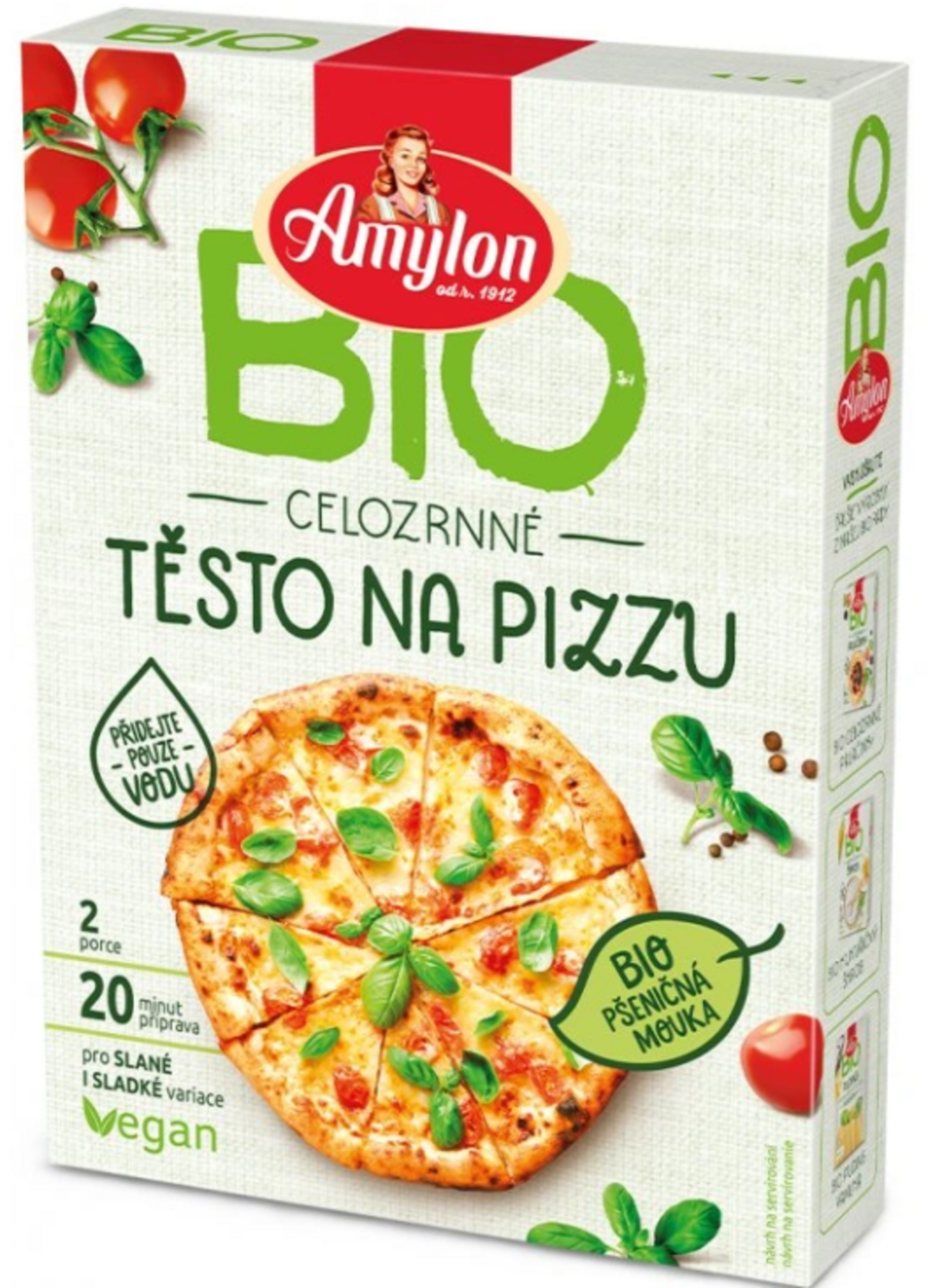 Amylon Celozrnné cesto na pizzu BIO 250 g