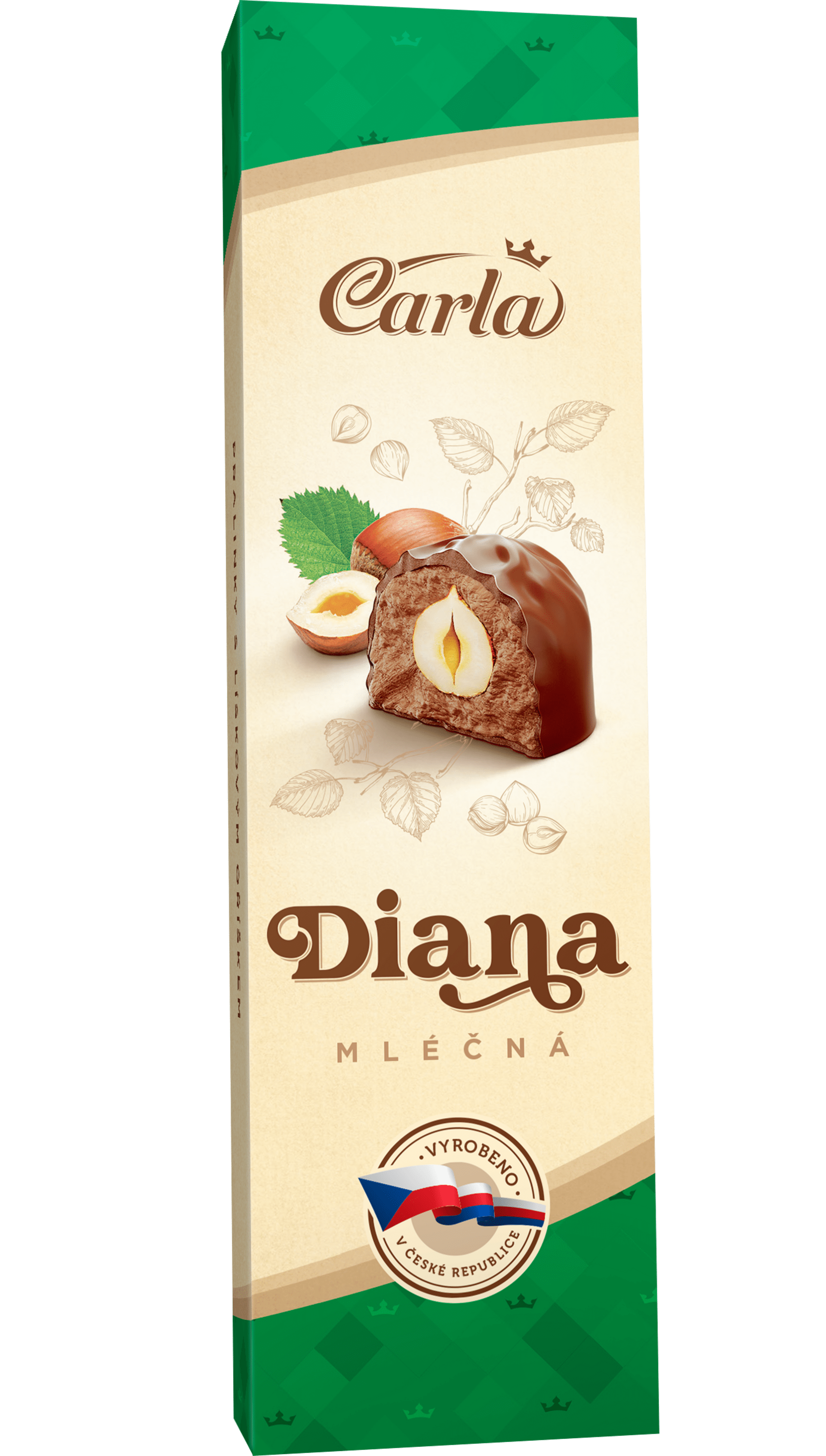 Carla Diana mliečna čokoláda 44 g