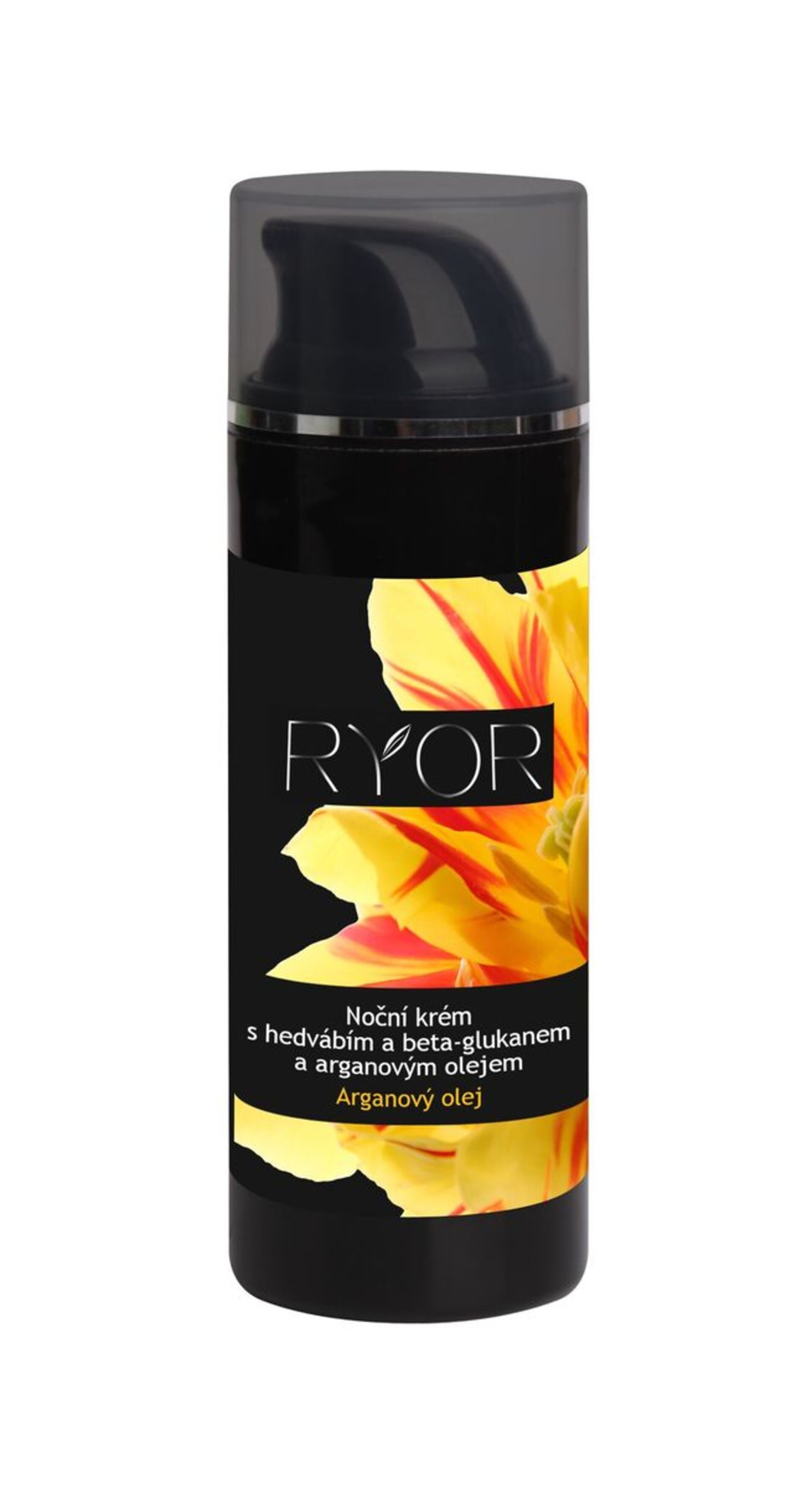 E-shop RYOR Nočný krém s hodvábom, beta-glukánom a arganovým olejom 50 ml