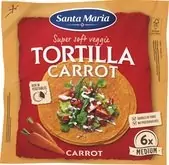 Santa Maria Veggie tortilla mrkva 240 g