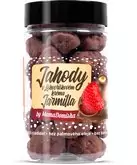 GRIZLY Jahody v mliečnej čokoláde s krémom Jarmilla by @mamadomisha 80 g