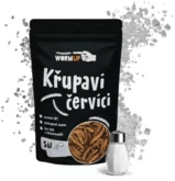 WormUP Chrumkavé červíky so soľou 80 g