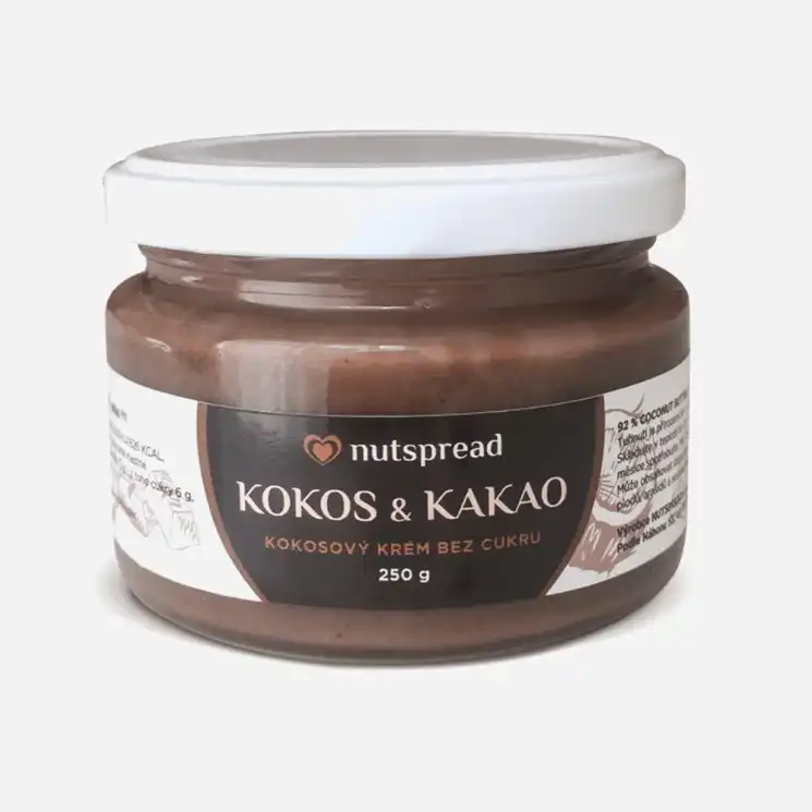 Kokosové maslo s kakaom