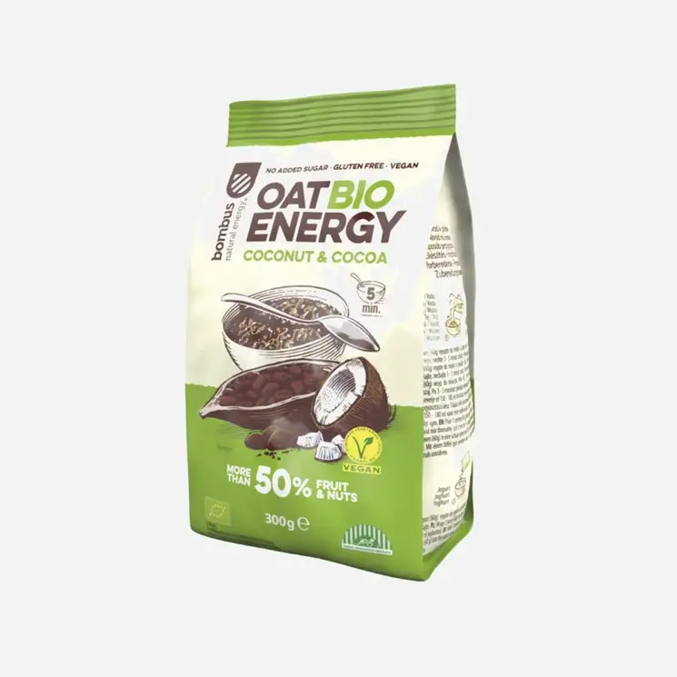 Ovsená kaša BIO ENERGY kokosové & cocoa
