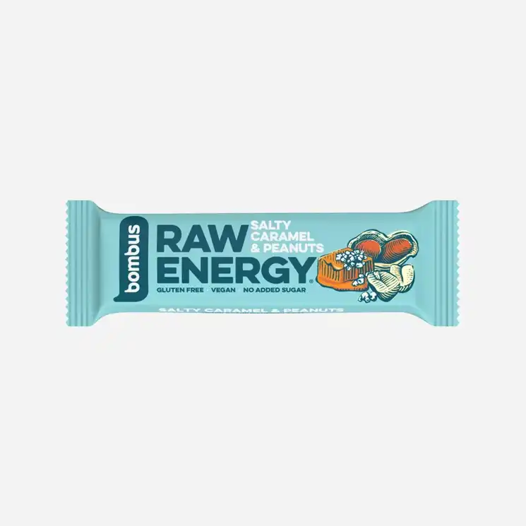 RAW Energy slaný karamel a arašidy