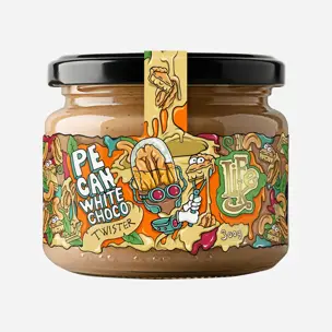 Twister maslový krém Pekan s bielou čokoládou